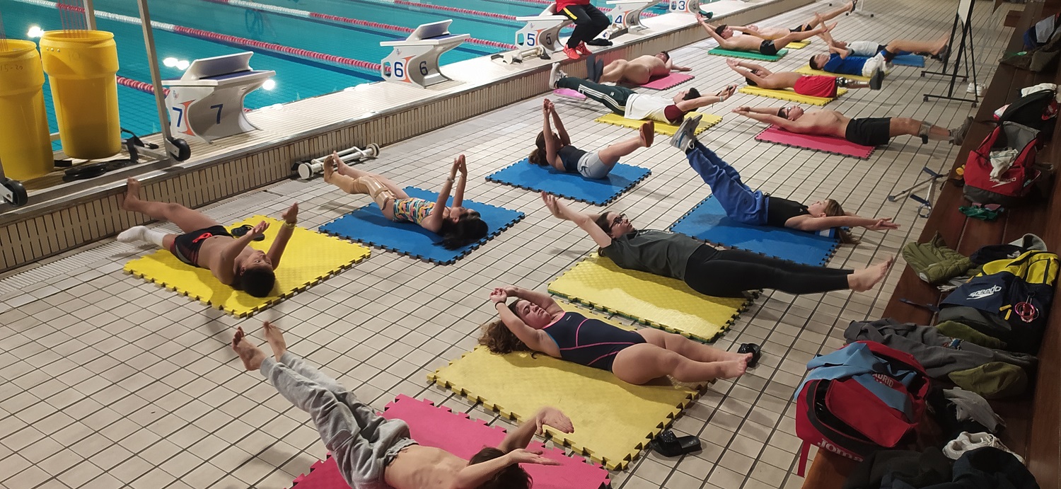 Presencia navarra en la concentración de tecnificación de natación adaptada, organizada por la FEDDF en el CAR de Madrid